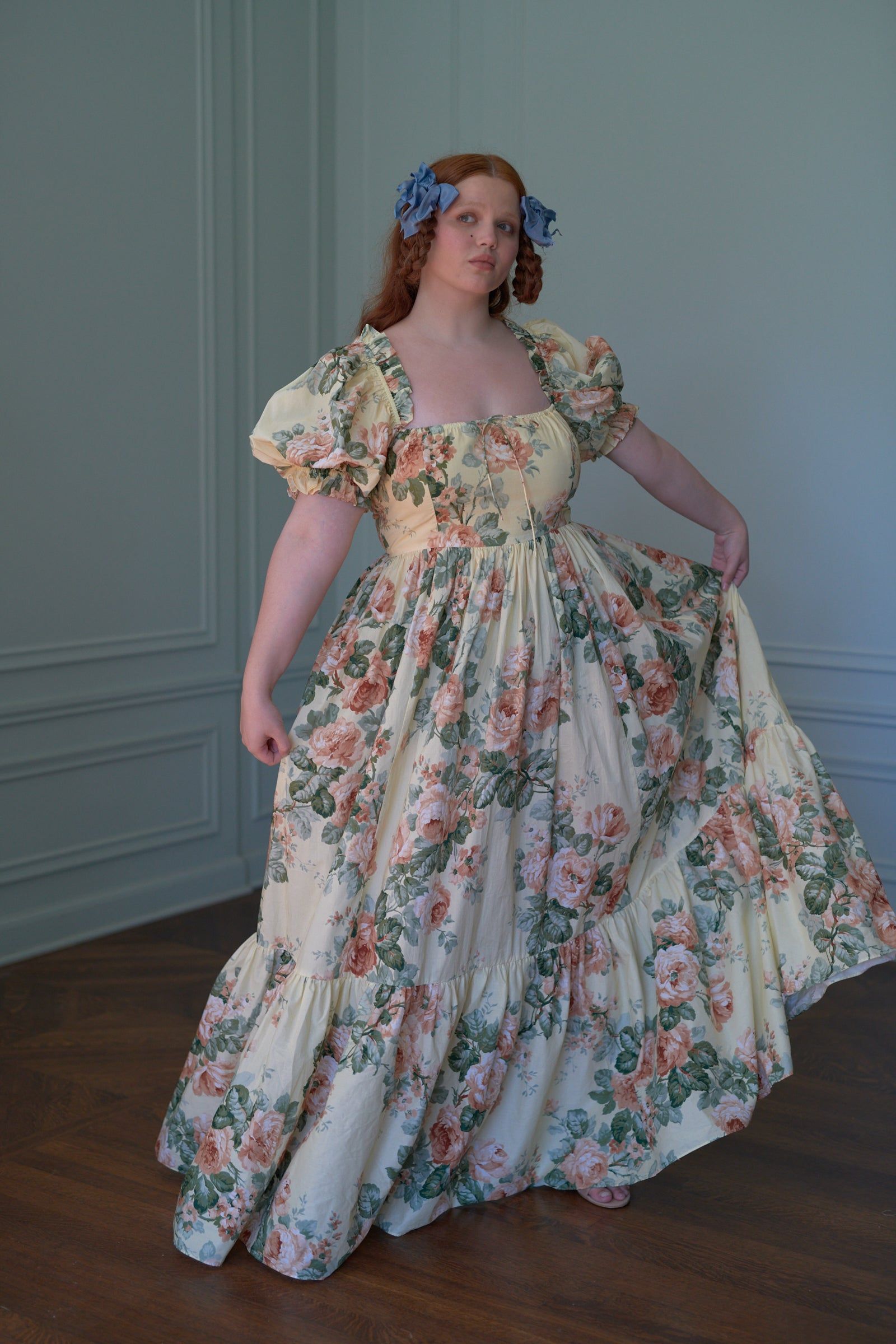 The Butter Rose Terrace Gown sold by Selkie product image thumbnail 12
