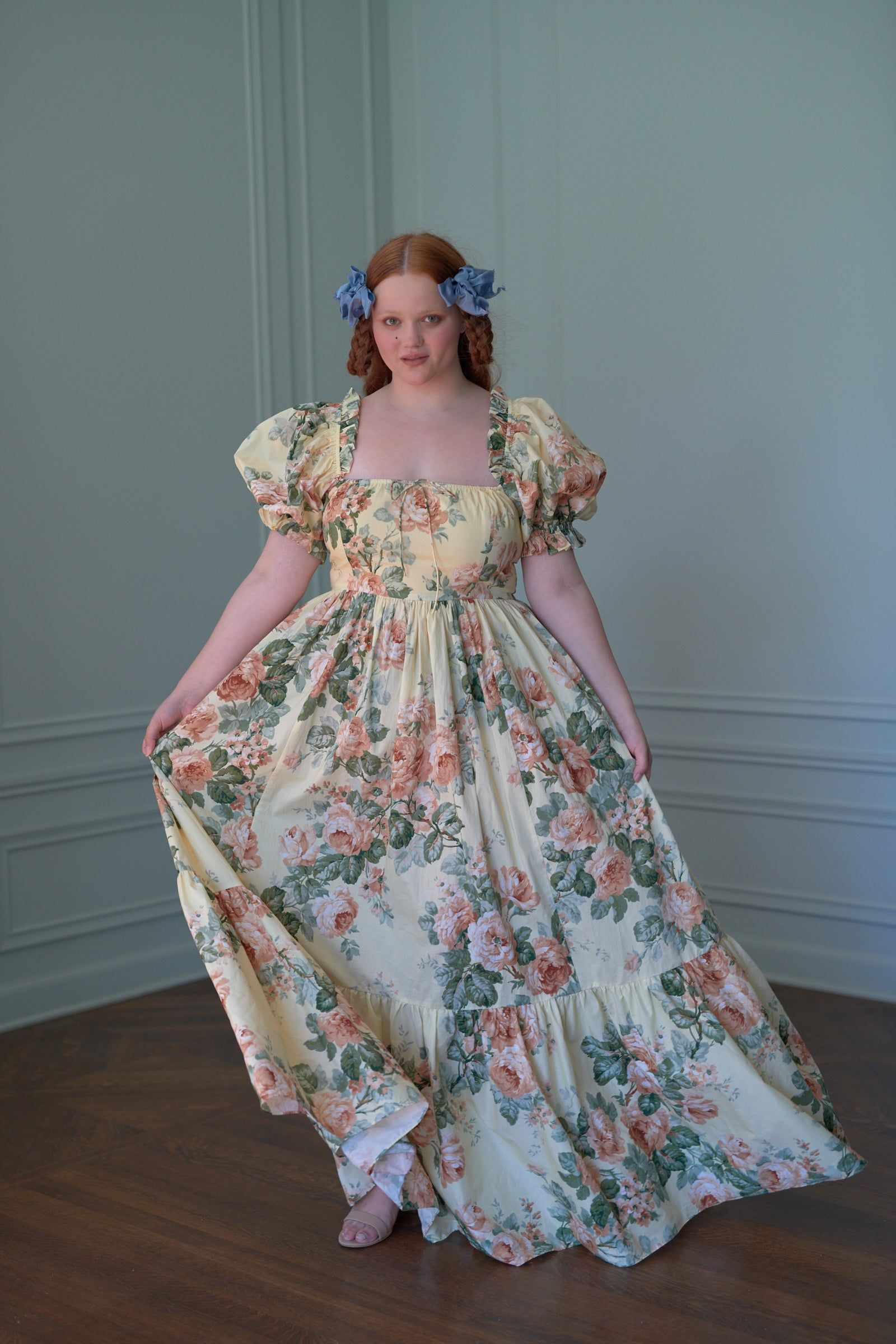 The Butter Rose Terrace Gown sold by Selkie product image thumbnail 7