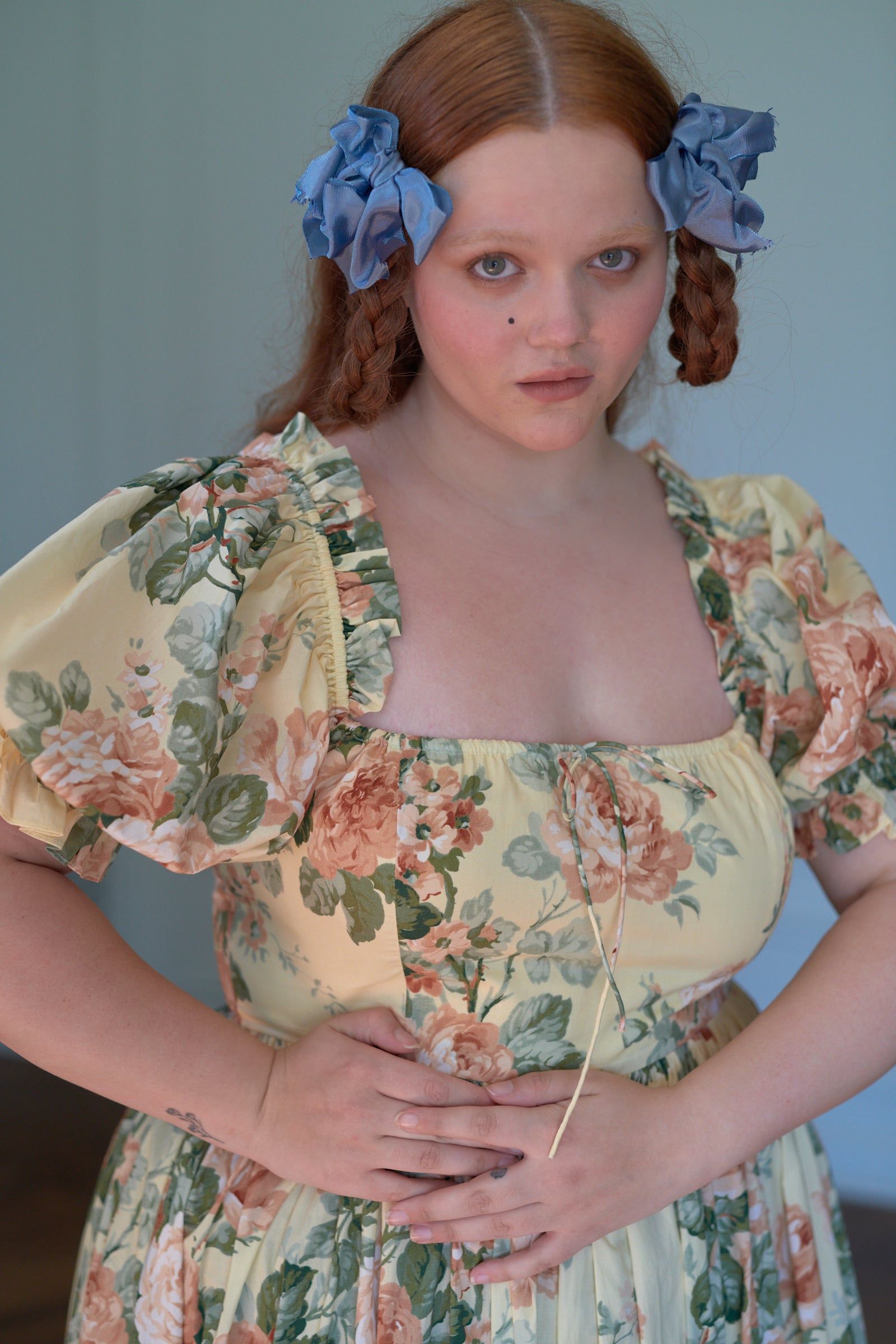 The Butter Rose Terrace Gown sold by Selkie product image thumbnail 16