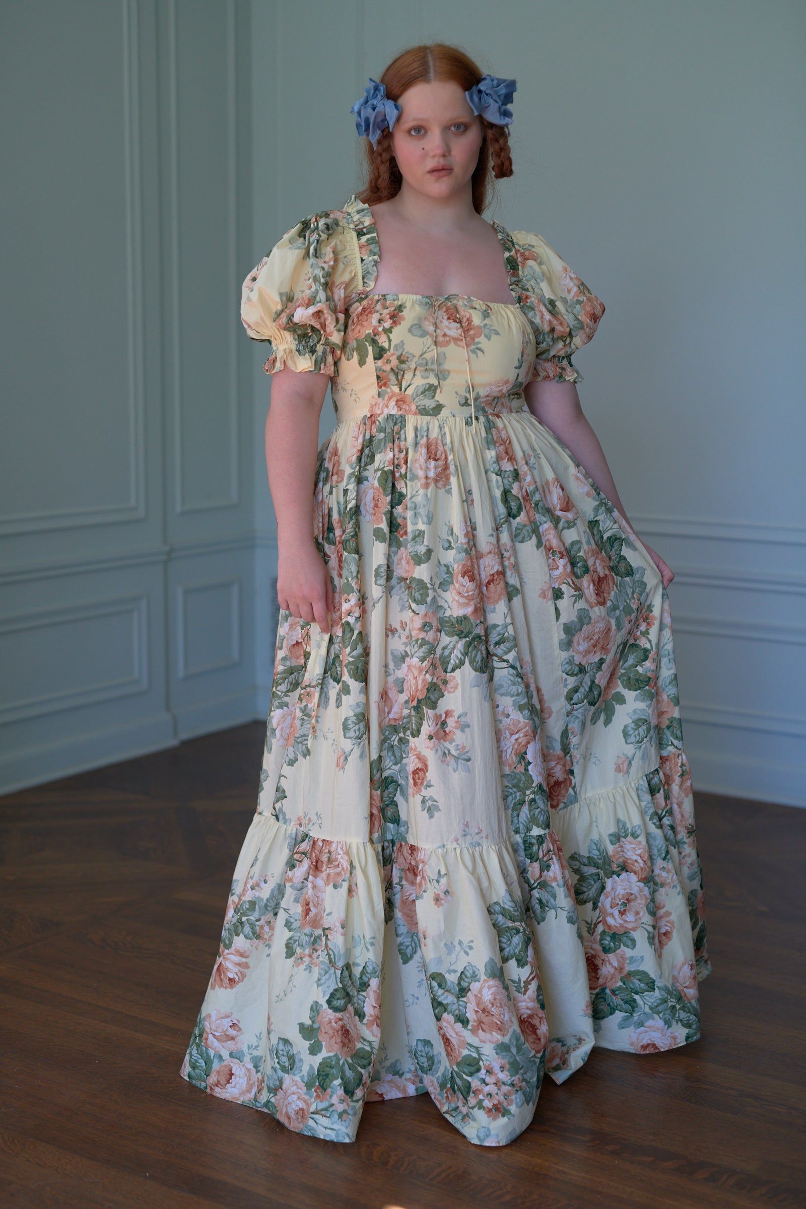 The Butter Rose Terrace Gown sold by Selkie product image thumbnail 8