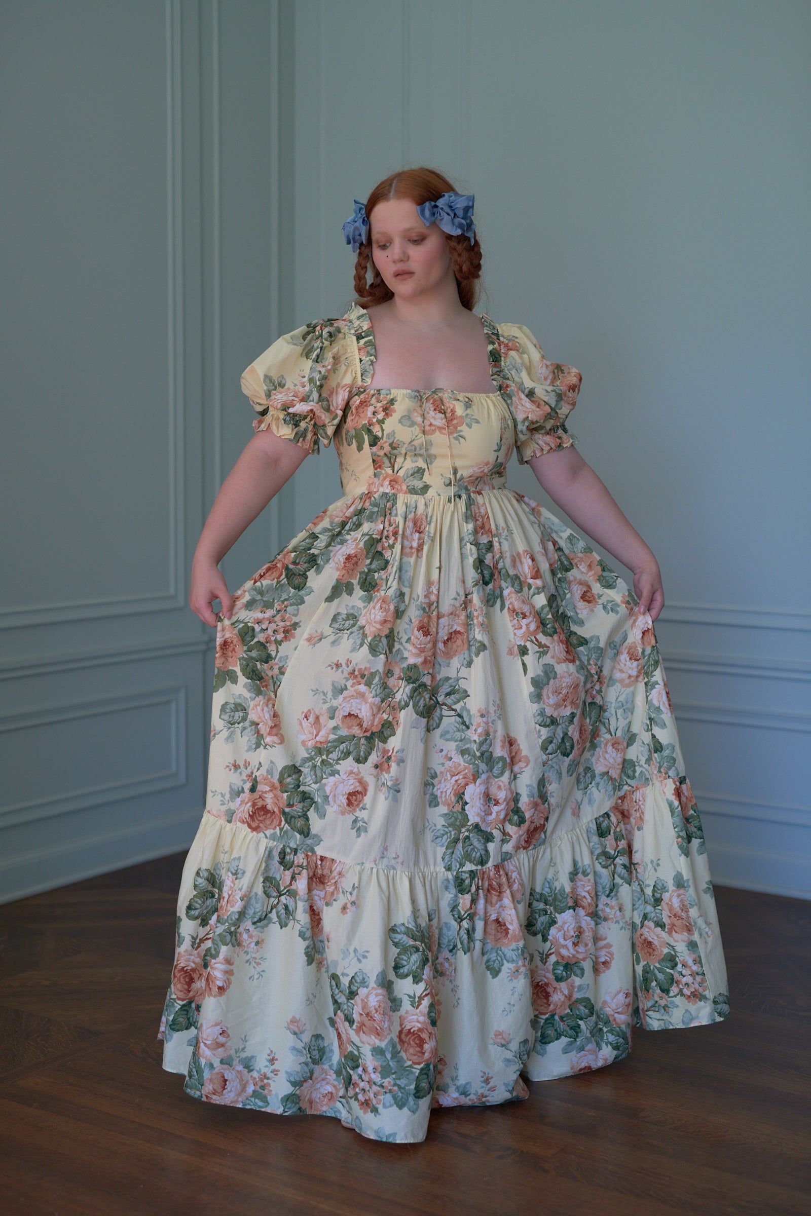 The Butter Rose Terrace Gown sold by Selkie product image thumbnail 6