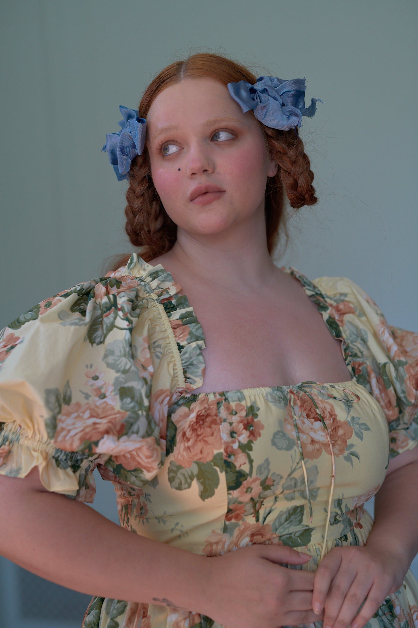 The Butter Rose Terrace Gown sold by Selkie product image thumbnail 11