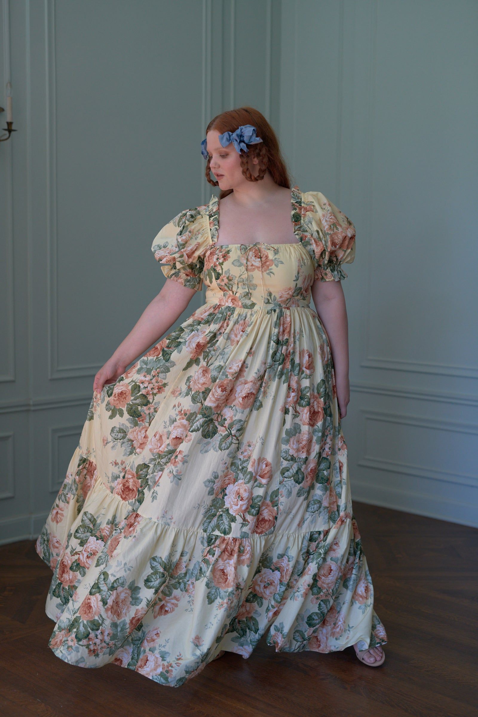 The Butter Rose Terrace Gown sold by Selkie product image thumbnail 10