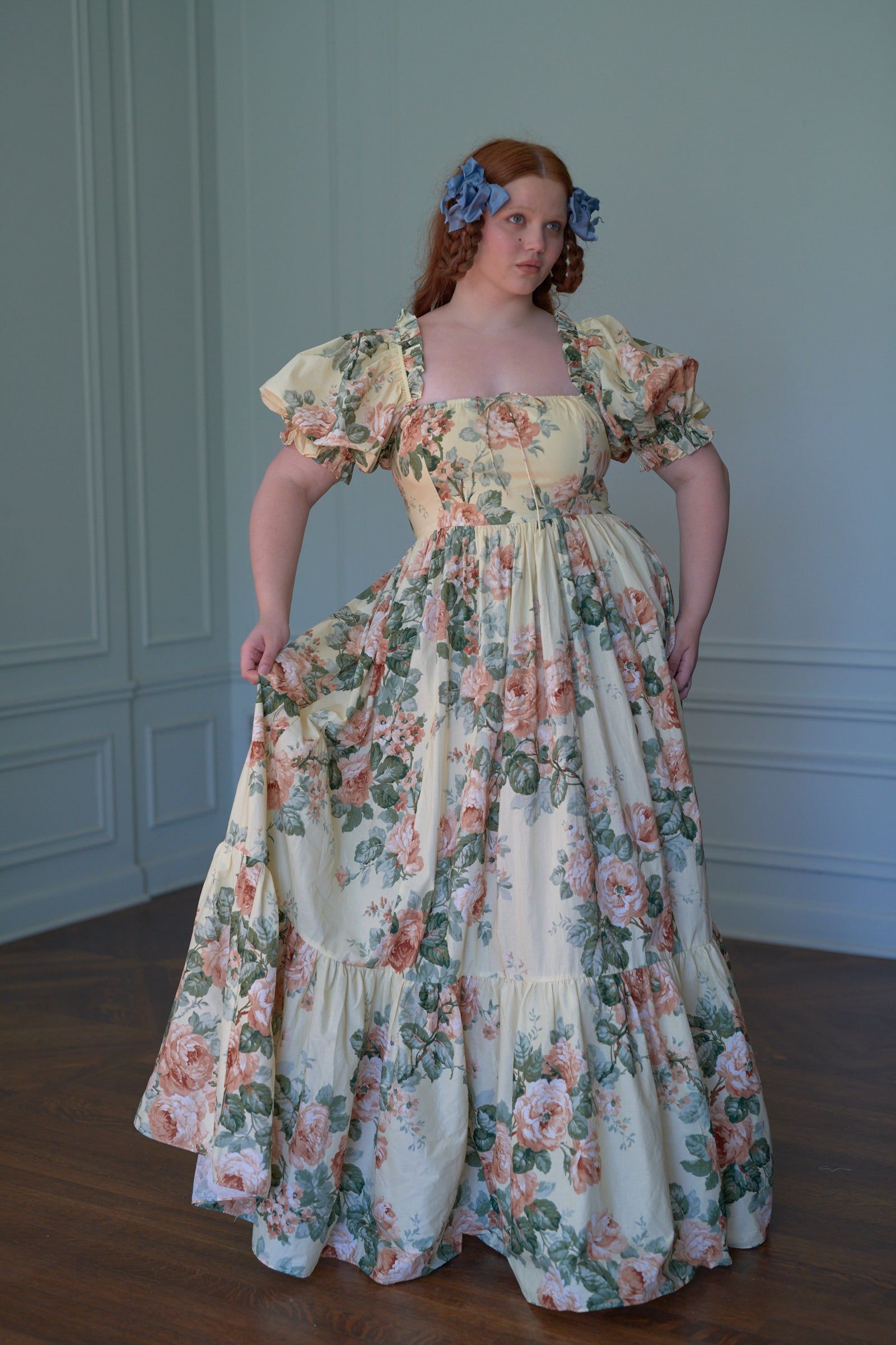 The Butter Rose Terrace Gown sold by Selkie product image thumbnail 13