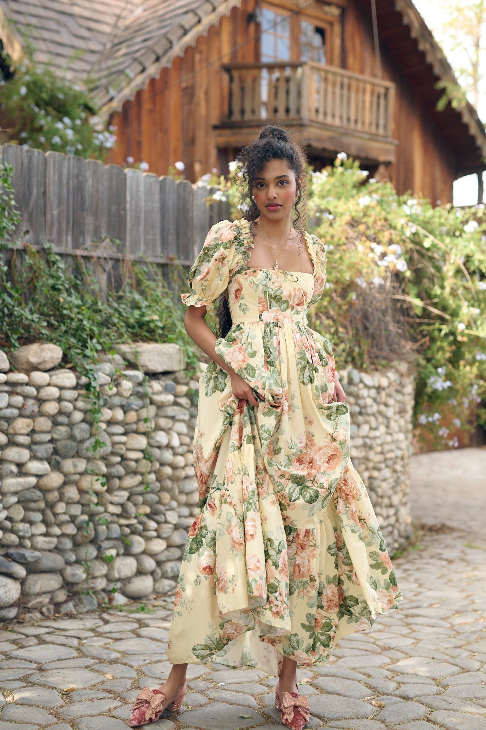 The Butter Rose Terrace Gown sold by Selkie