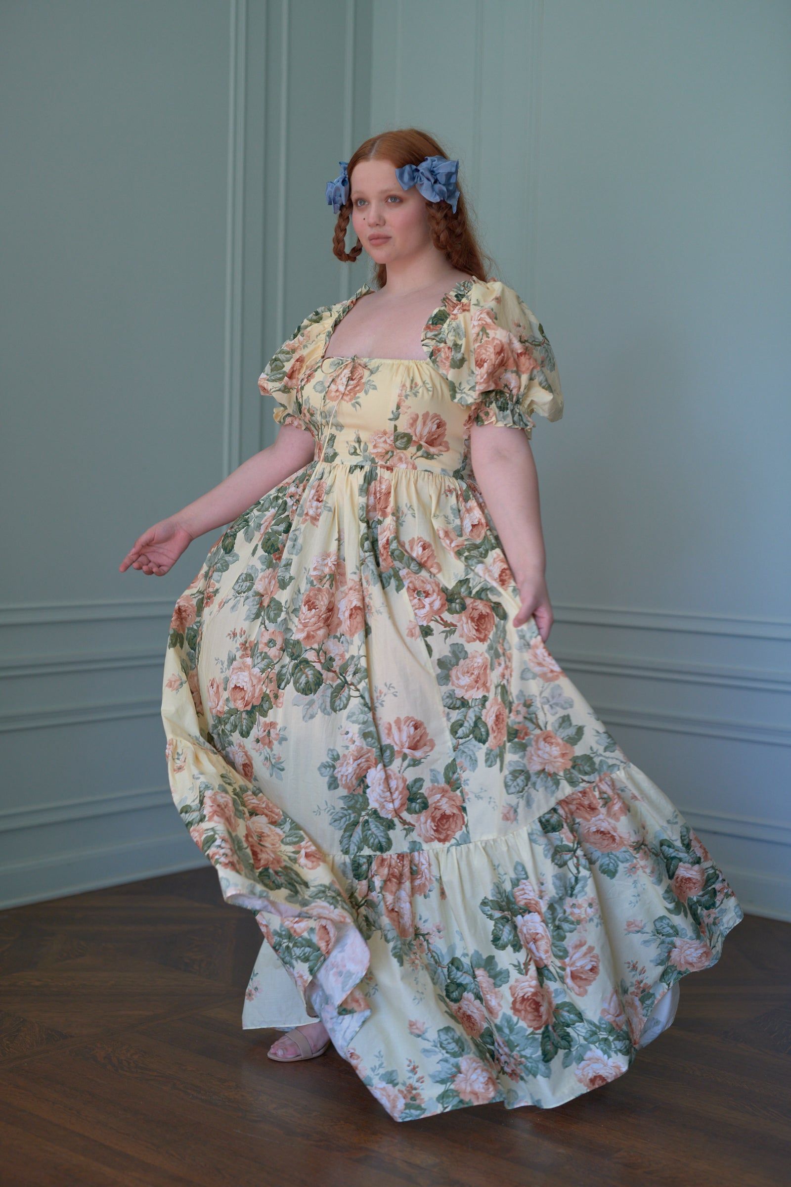 The Butter Rose Terrace Gown sold by Selkie product image thumbnail 14