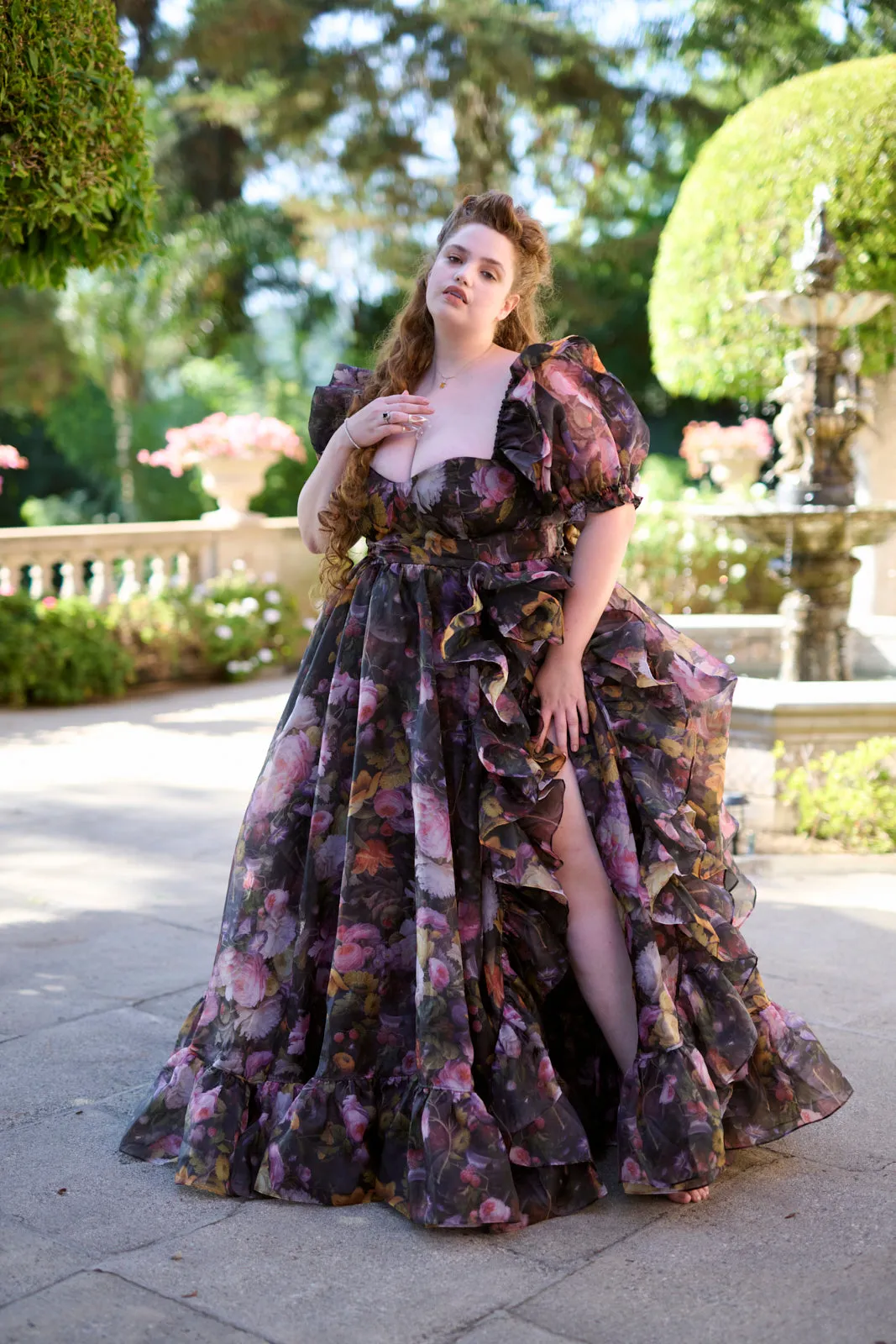 The Fête Des Fleurs In Bloom Gown sold by Selkie