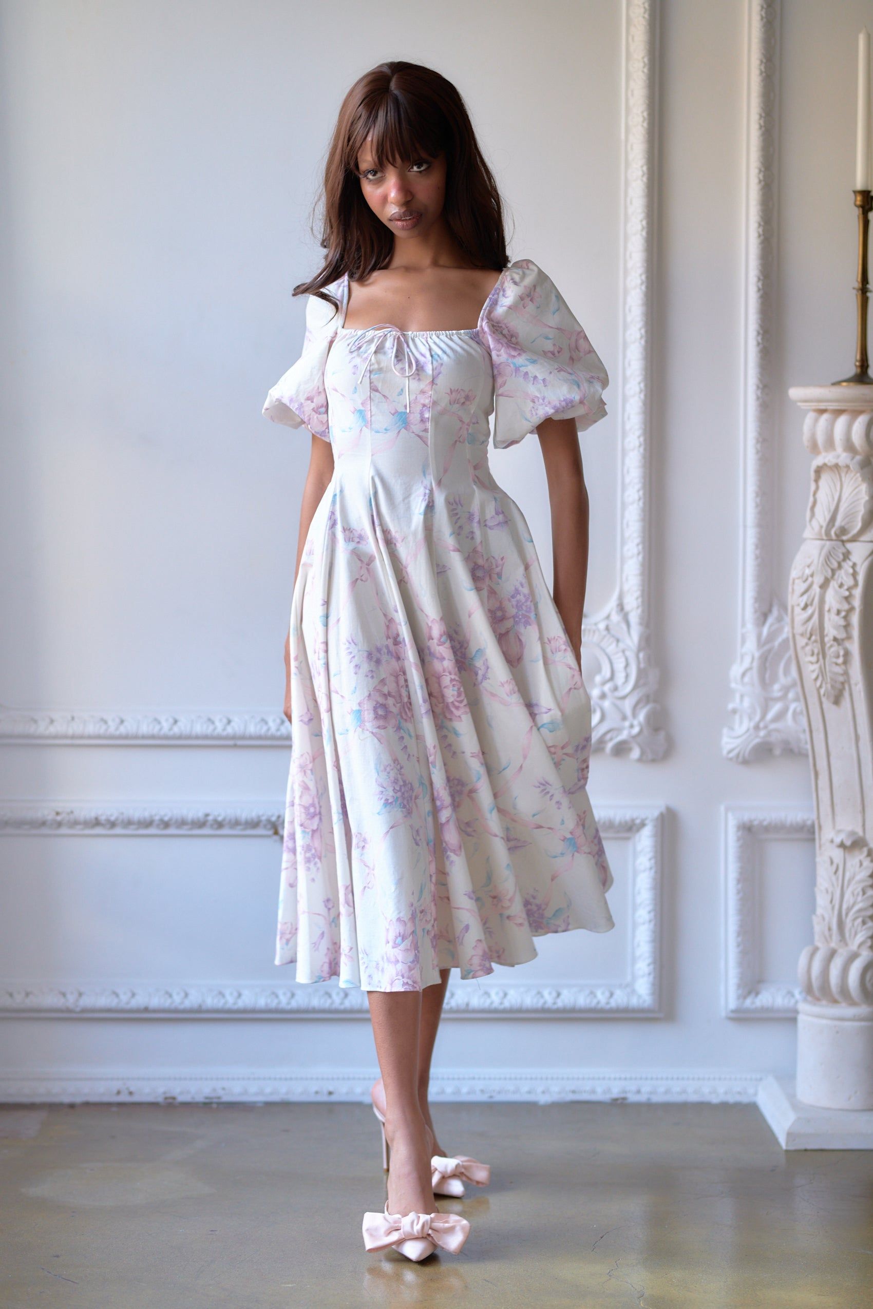 The Ribbon Dancer Day Dress sold by Selkie product image thumbnail 6