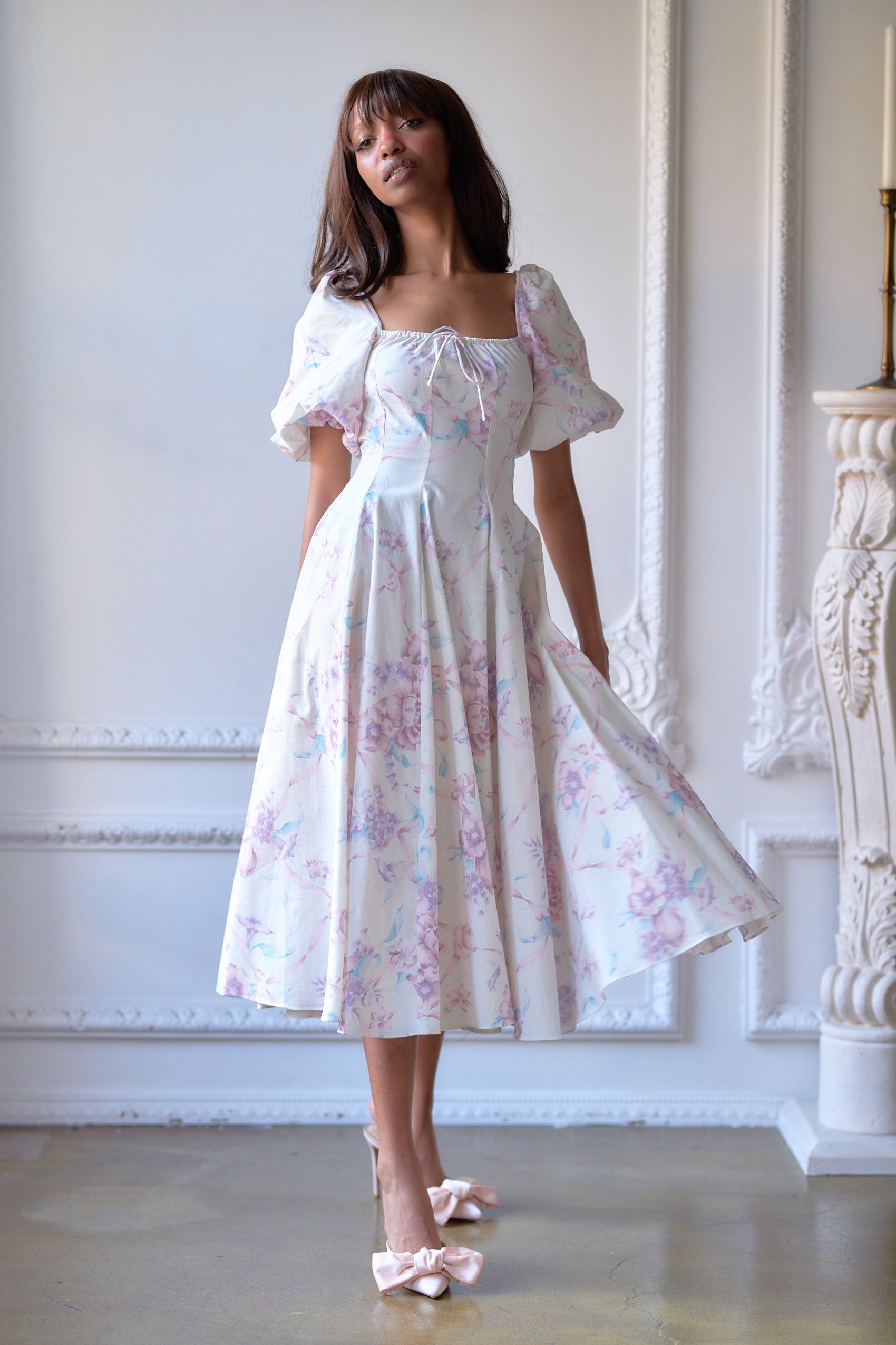 The Ribbon Dancer Day Dress sold by Selkie