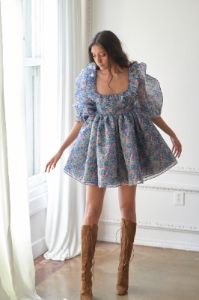 The Secret Garden Mayfair Puff Dress sold by Selkie