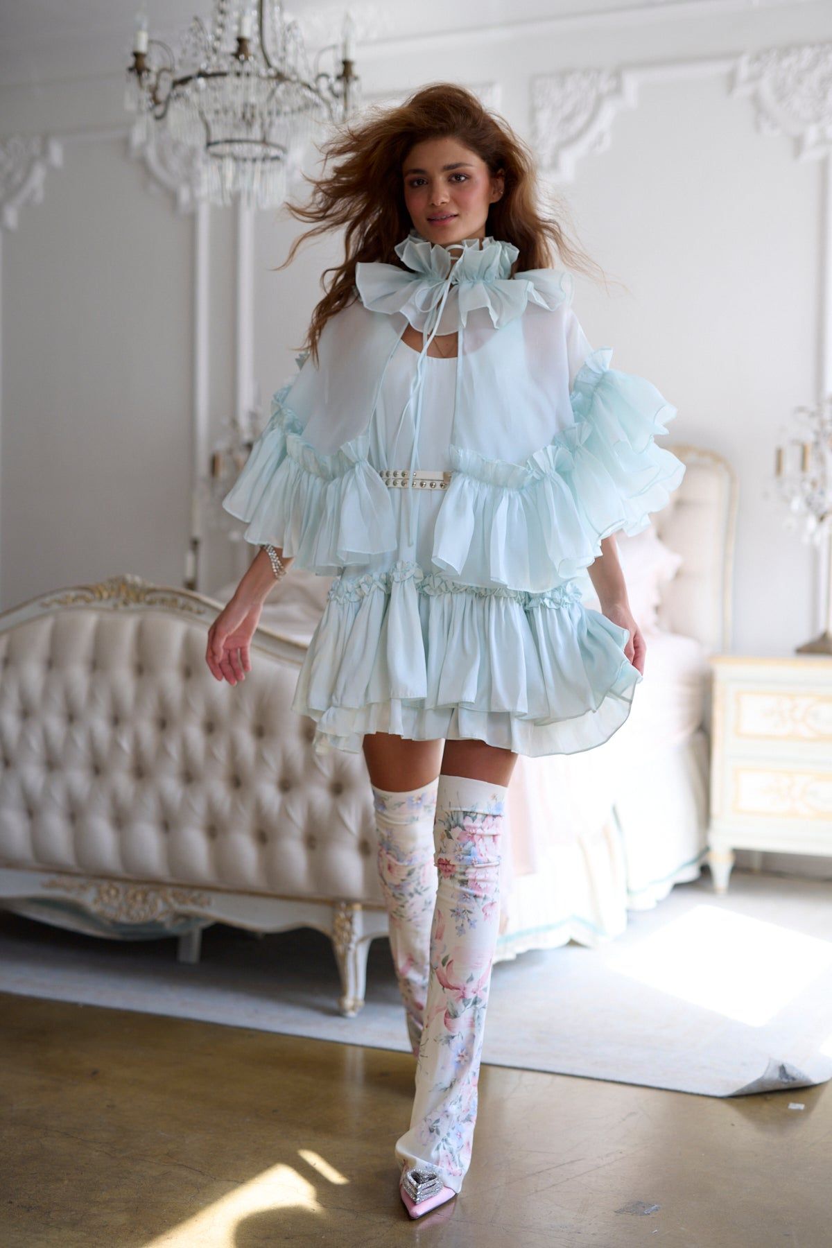 The Tall Glass Opera Cape sold by Selkie