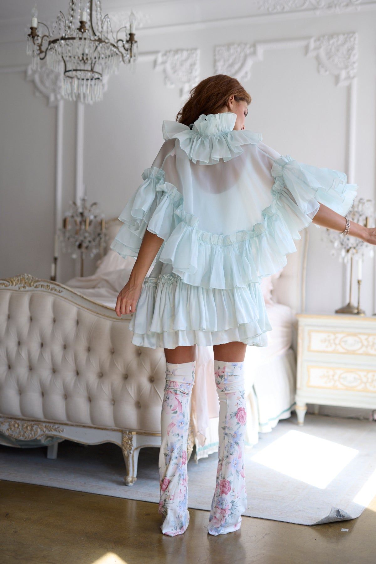 The Tall Glass Opera Cape sold by Selkie product image thumbnail 3