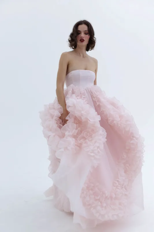 The Blush Riviera Gown sold by Selkie