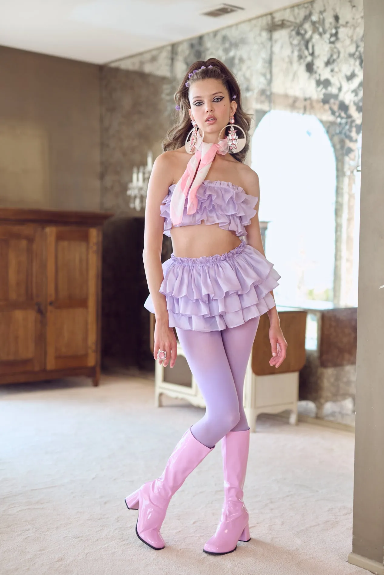 The Thunder Cloud Dauphine Knickers sold by Selkie product image thumbnail 4