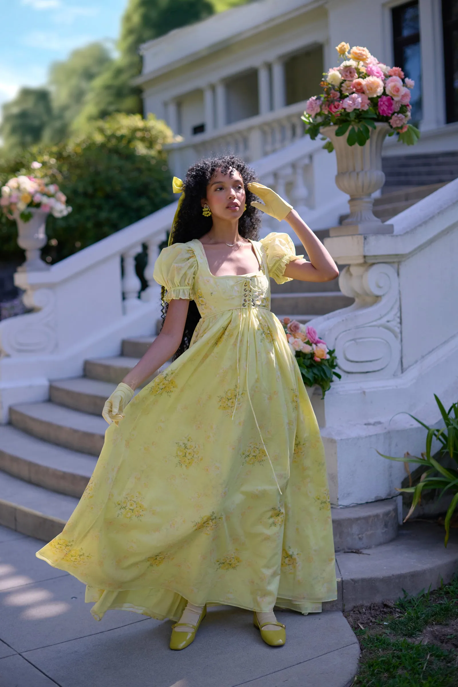 Penelope Empire Stay Corset sold by Selkie product image thumbnail 2