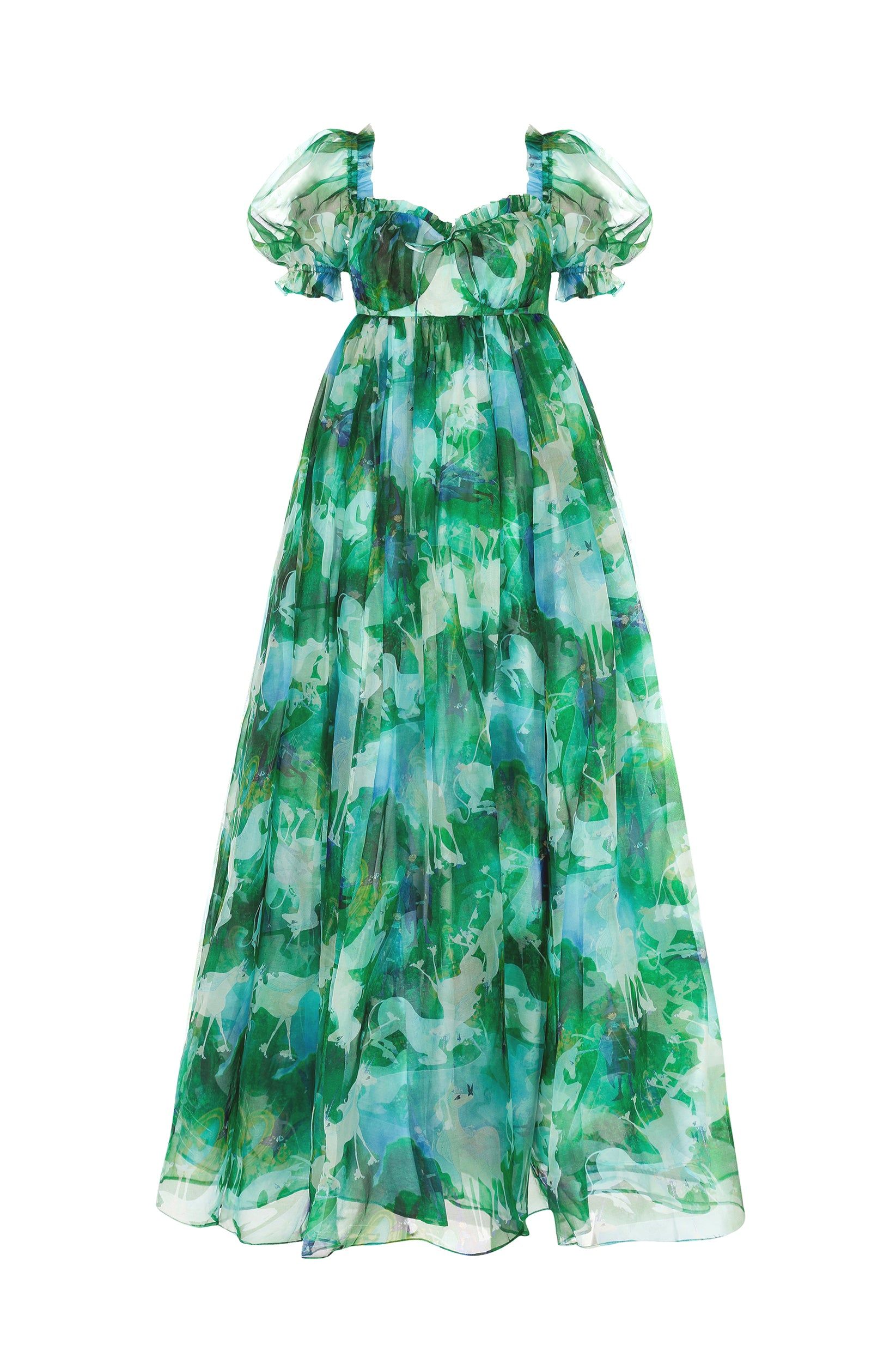 The Last Unicorn Woods Silk Gauze Seashell Gown sold by Selkie product image thumbnail 2