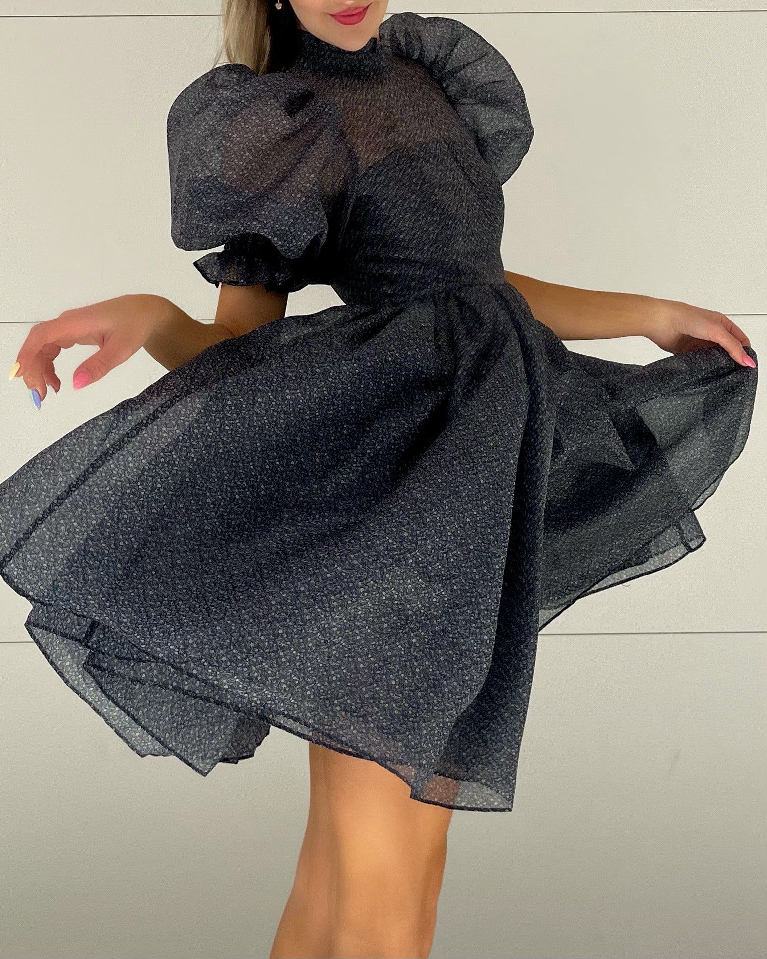 The Monte Marte Royal Puff Dress sold by Selkie product image thumbnail 6
