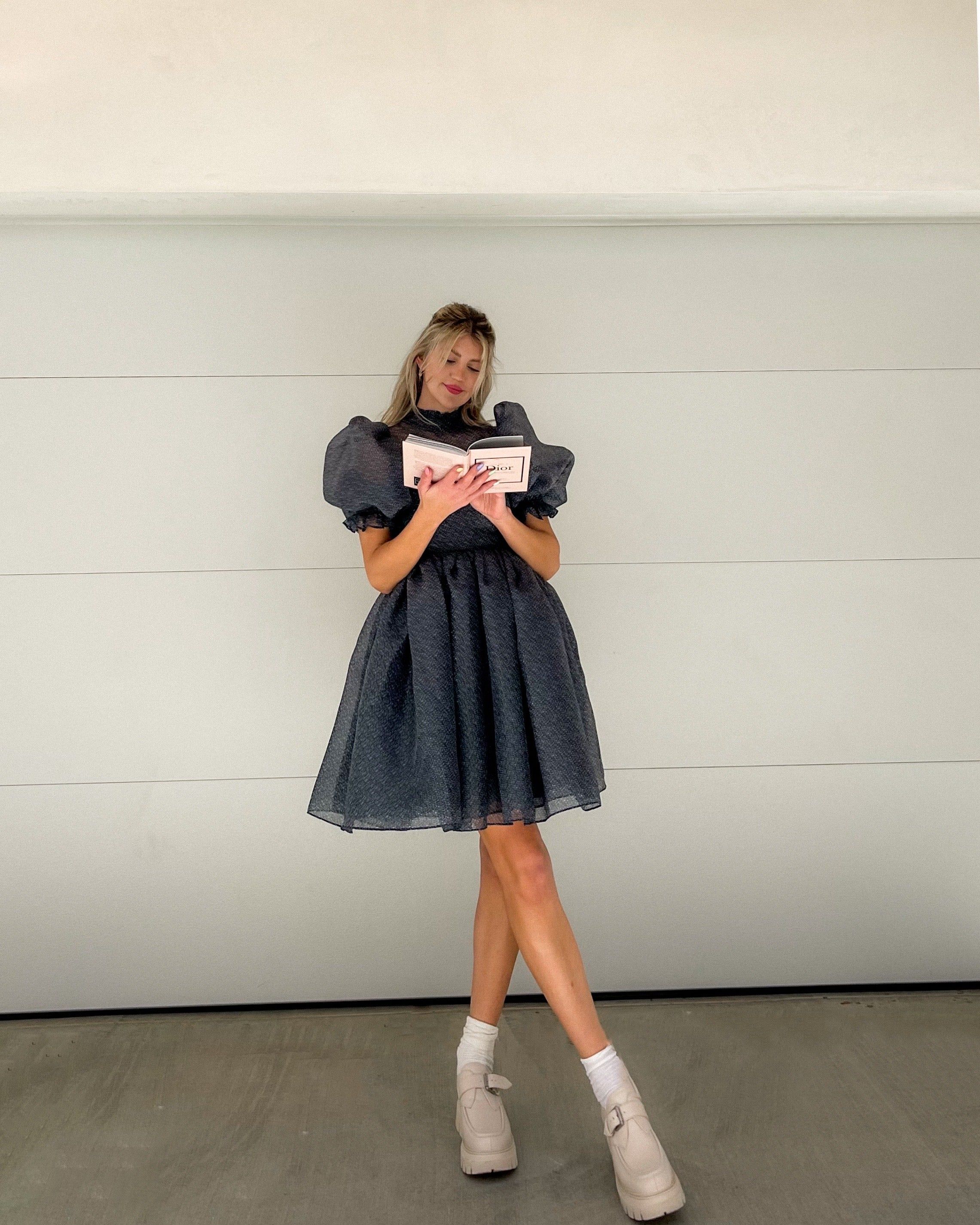 The Monte Marte Royal Puff Dress sold by Selkie product image thumbnail 5