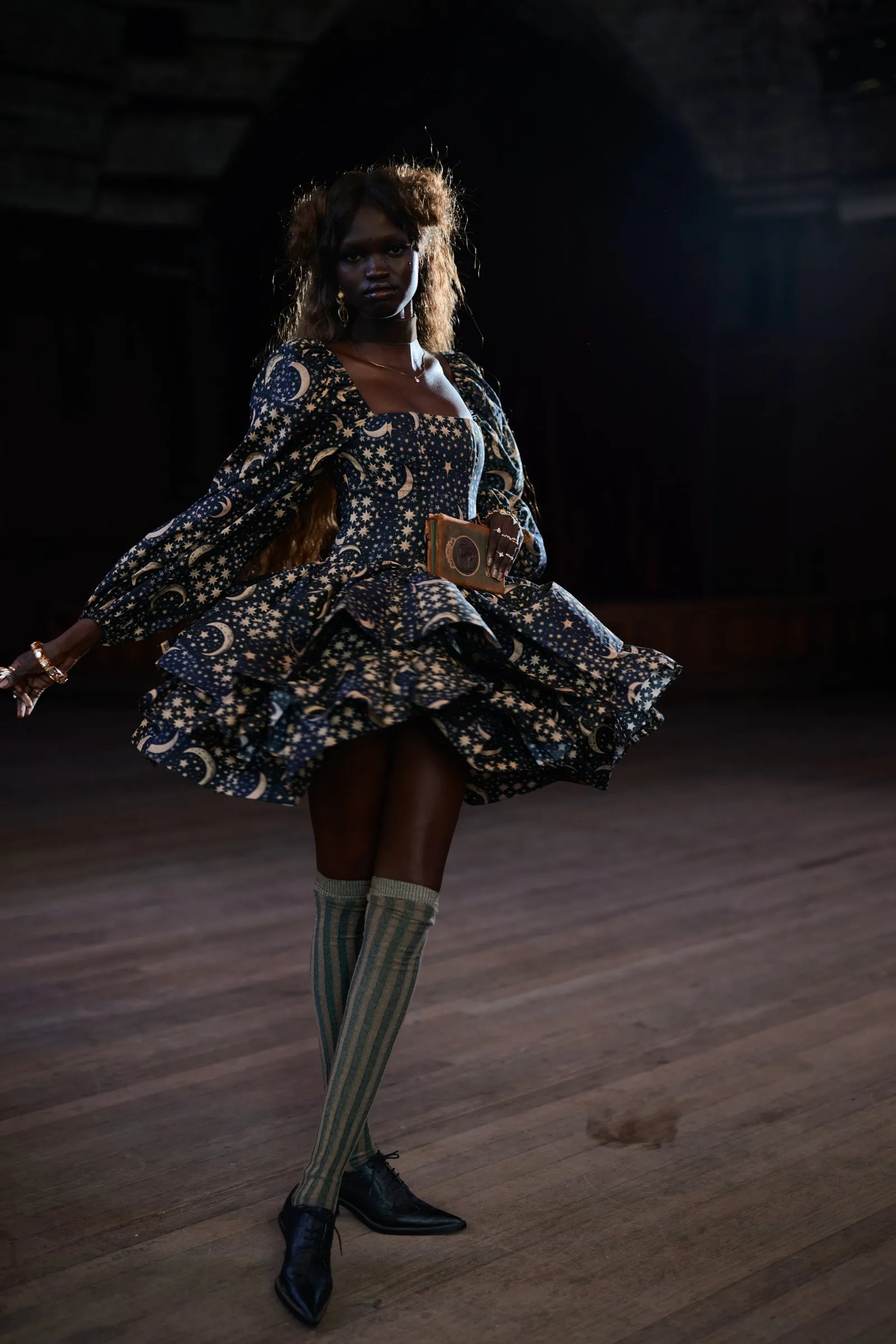 The Moon Quilt Etoile Dress sold by Selkie