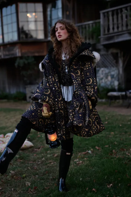 The Moon Quilt Astronomers Puffer sold by Selkie