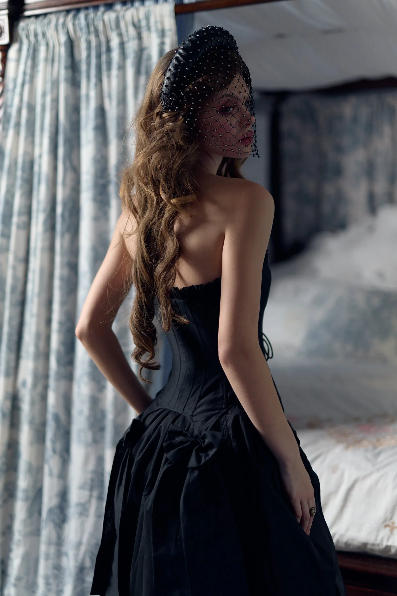 The Raven A La Mode Corset sold by Selkie product image thumbnail 5