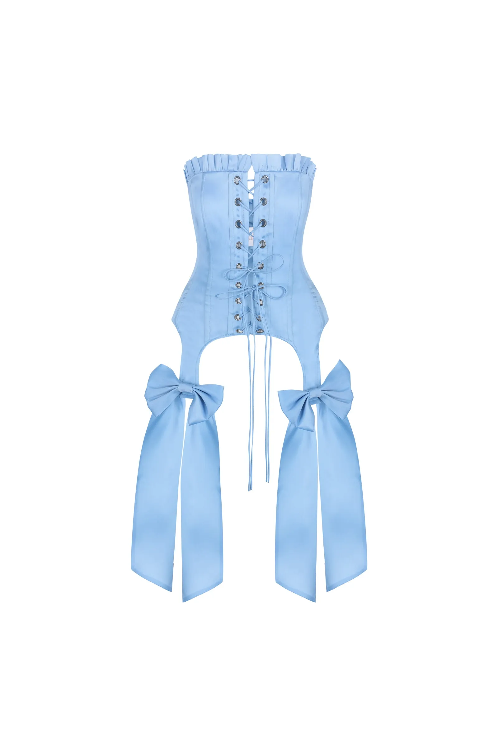 The Robin's Egg A La Mode Corset sold by Selkie product image thumbnail 2