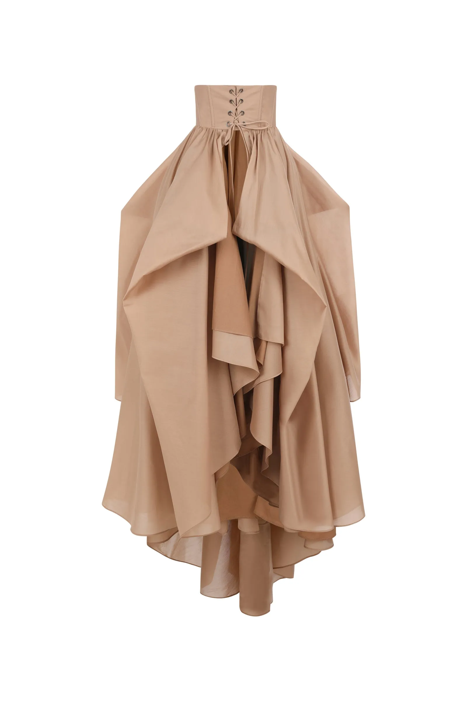 The Almond Corset Skirt Tournure sold by Selkie product image thumbnail 2