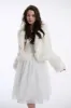 The Ivory Cropped Groupie Jacket sold by Selkie