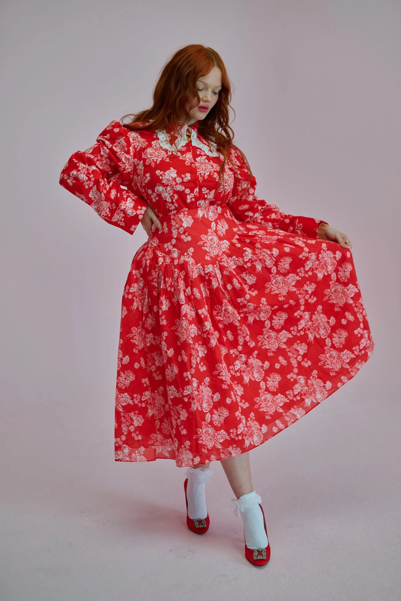 The Secret Admirer Lace Curator Blouse sold by Selkie product image thumbnail 3