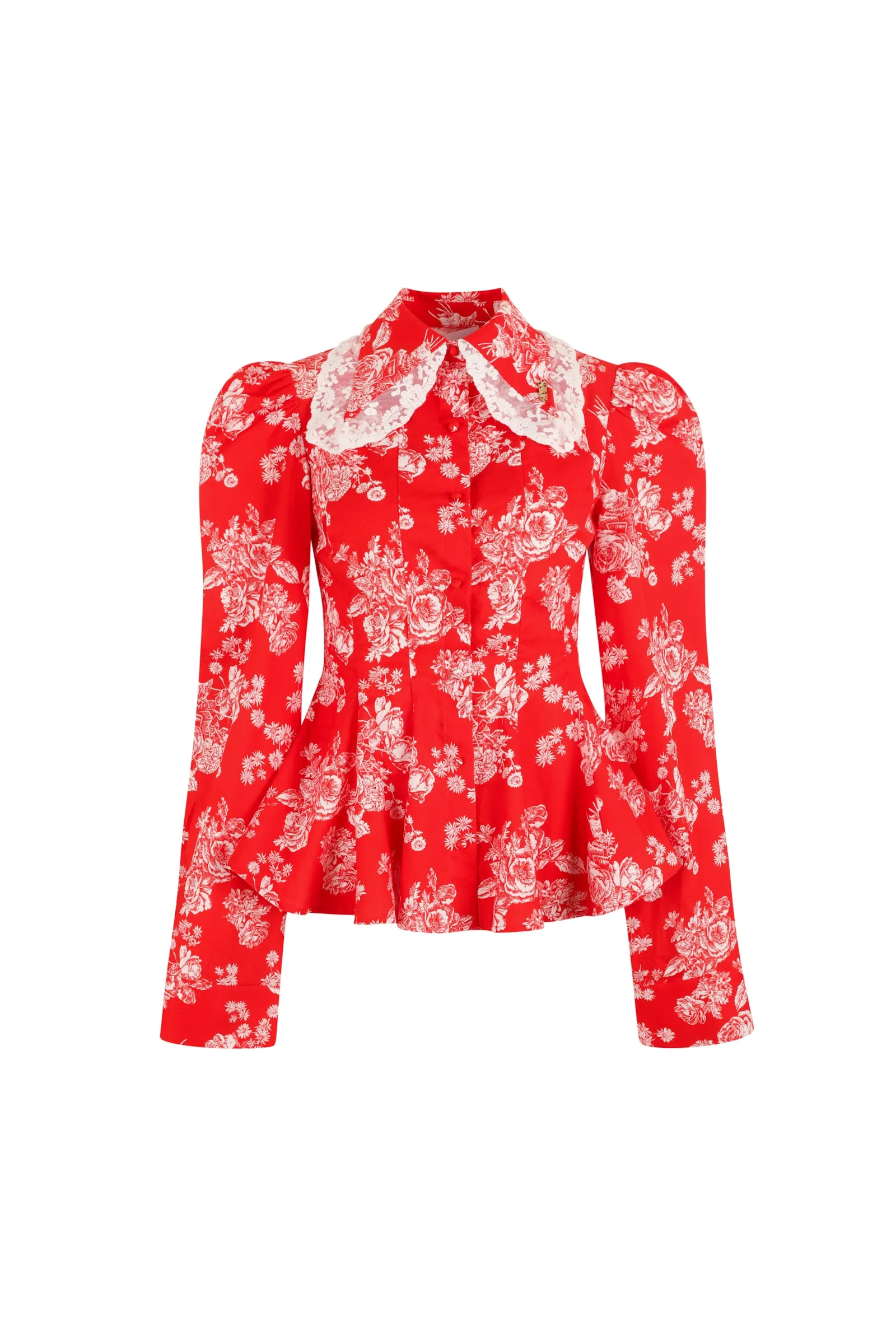 The Secret Admirer Lace Curator Blouse sold by Selkie product image thumbnail 5