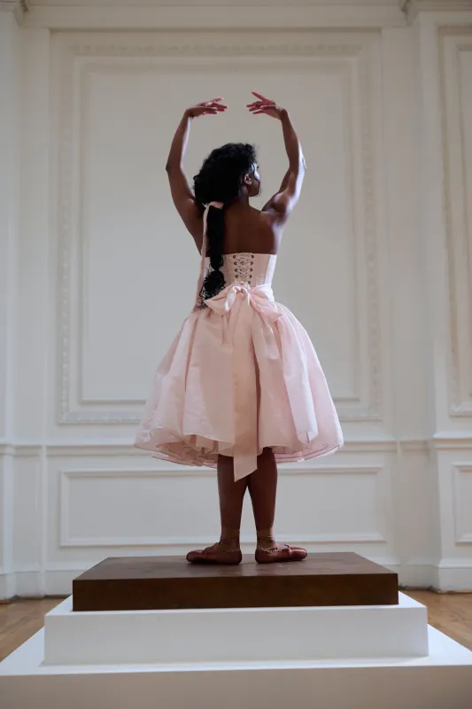 En Pointe Silk Ribbon Sash sold by Selkie