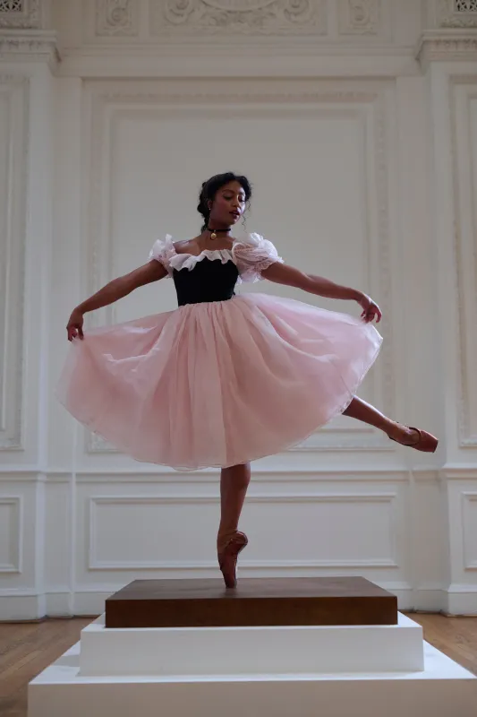 En Pointe Silk Plie Dress sold by Selkie