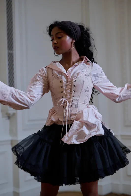 The Black Swan Ballet Tutu sold by Selkie