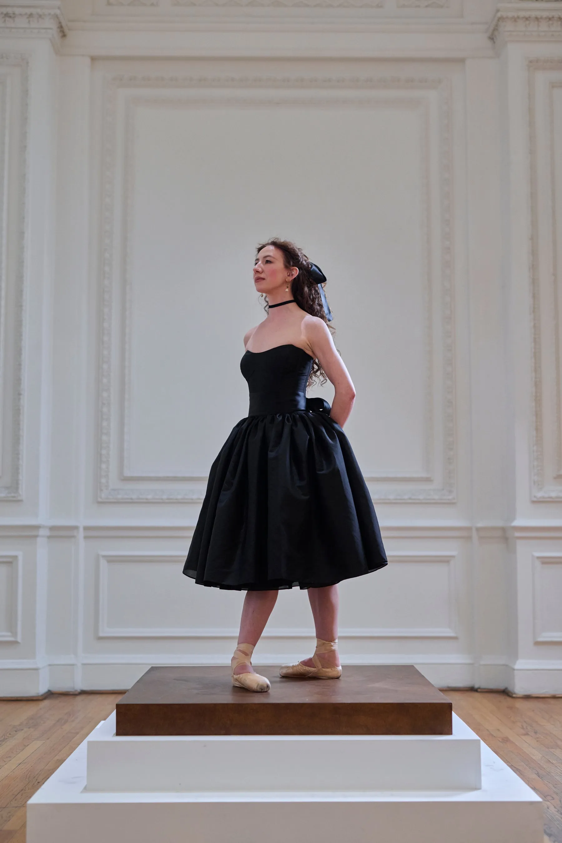 The Black Swan Degas Dress sold by Selkie product image thumbnail 4
