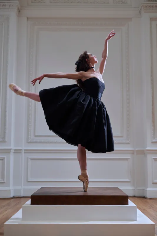 The Black Swan Degas Dress made by Selkie