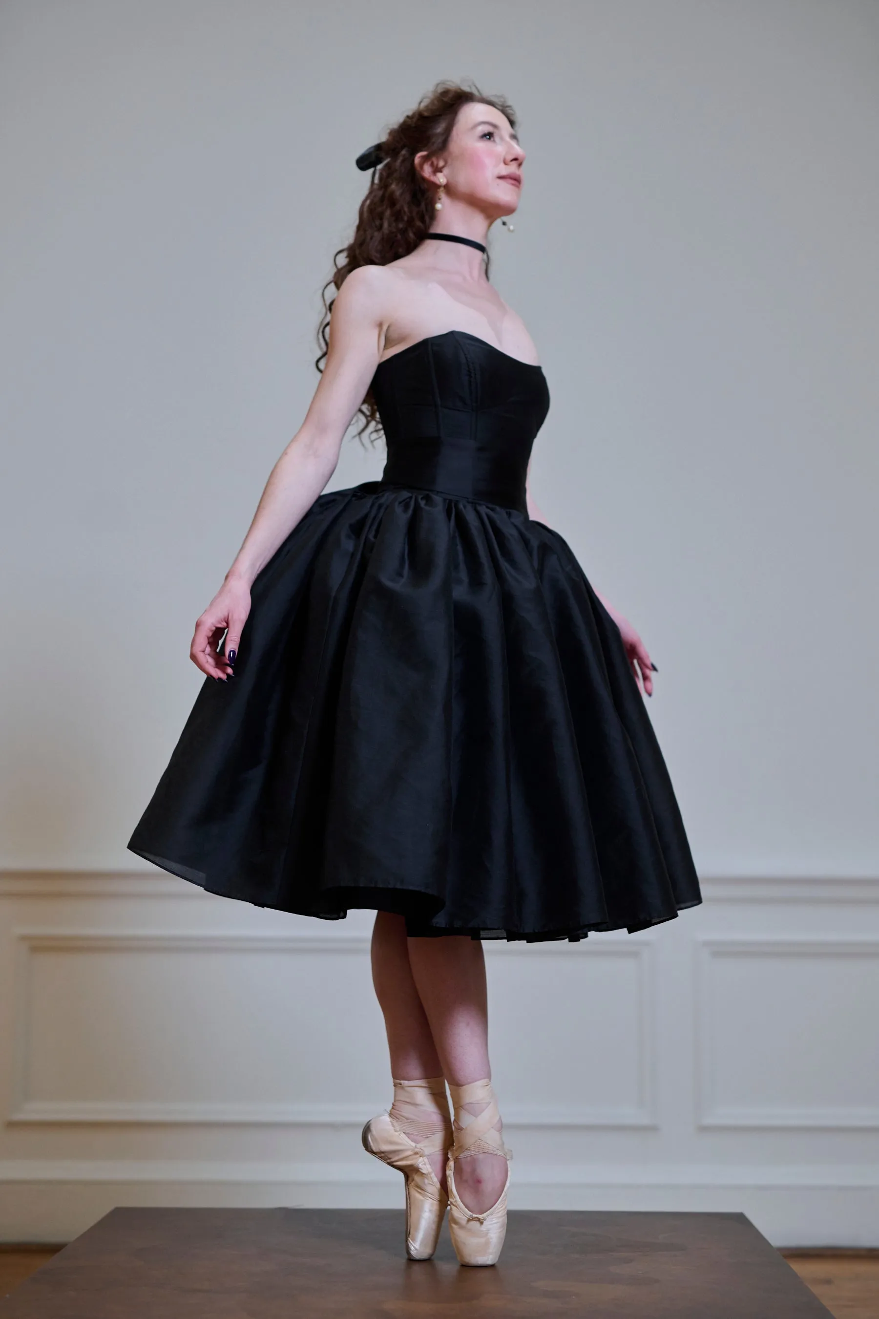The Black Swan Degas Dress sold by Selkie product image thumbnail 2