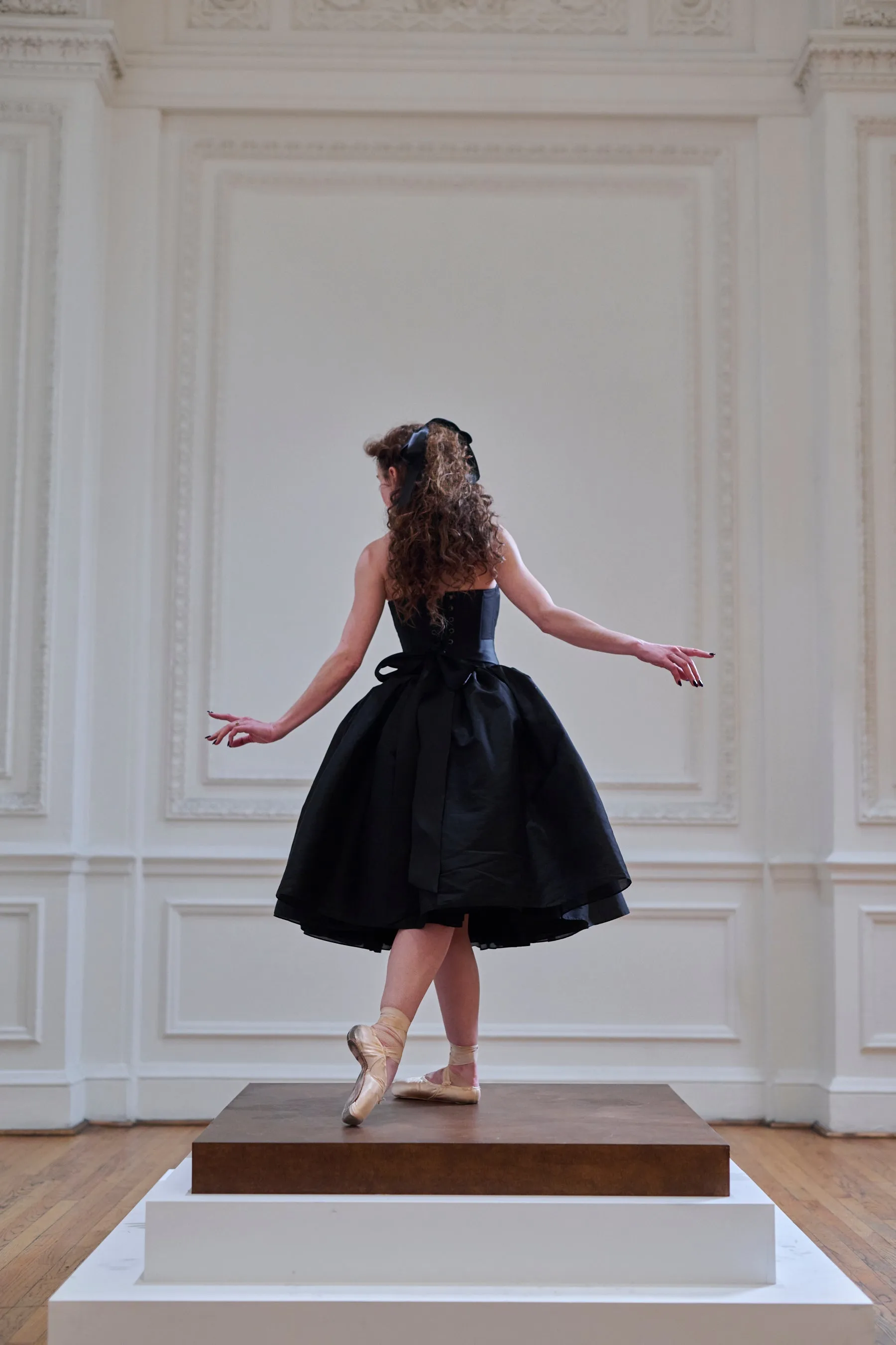 The Black Swan Degas Dress sold by Selkie product image thumbnail 5