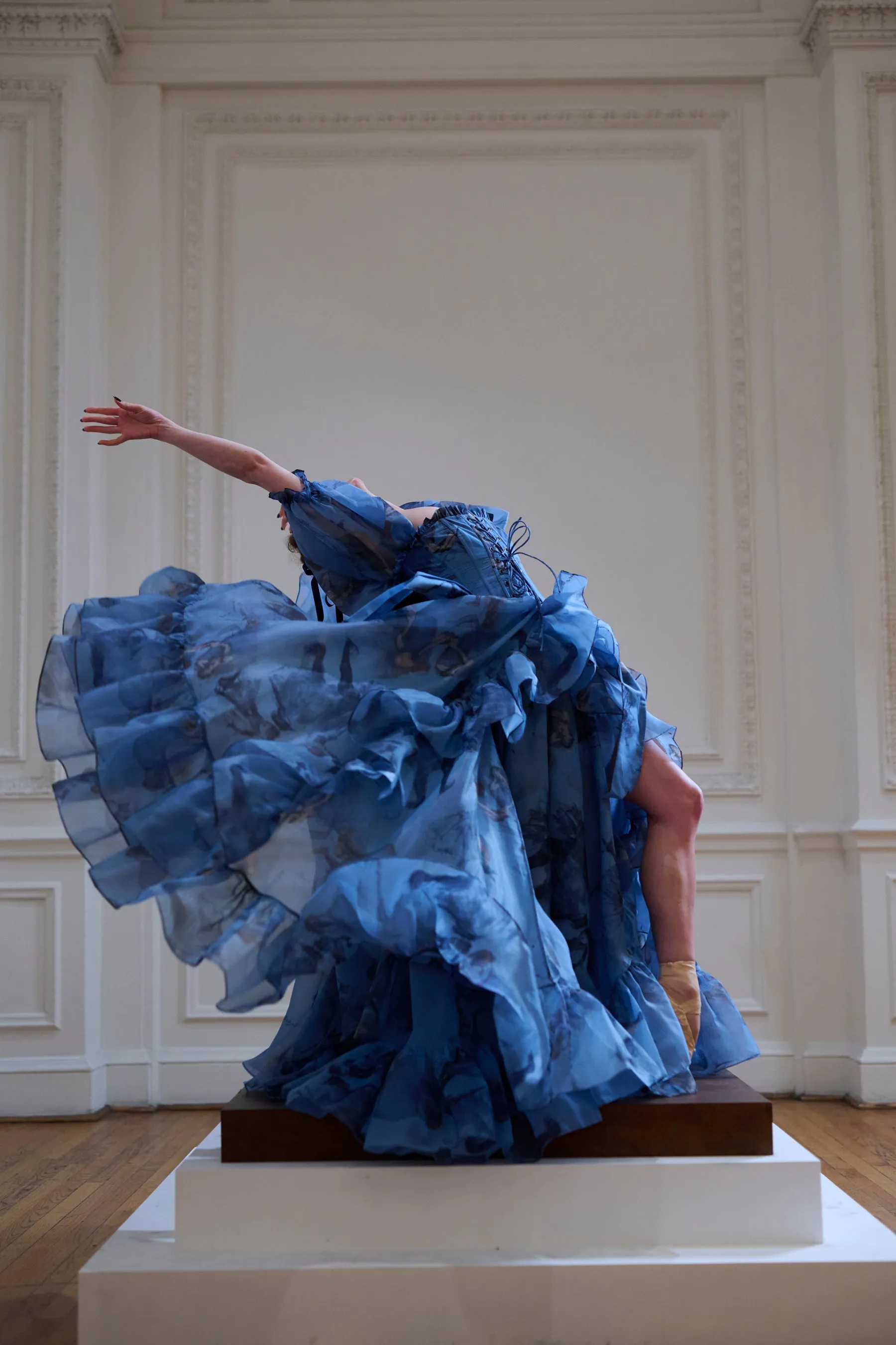 The Blue Dancer In Bloom Gown sold by Selkie product image thumbnail 4