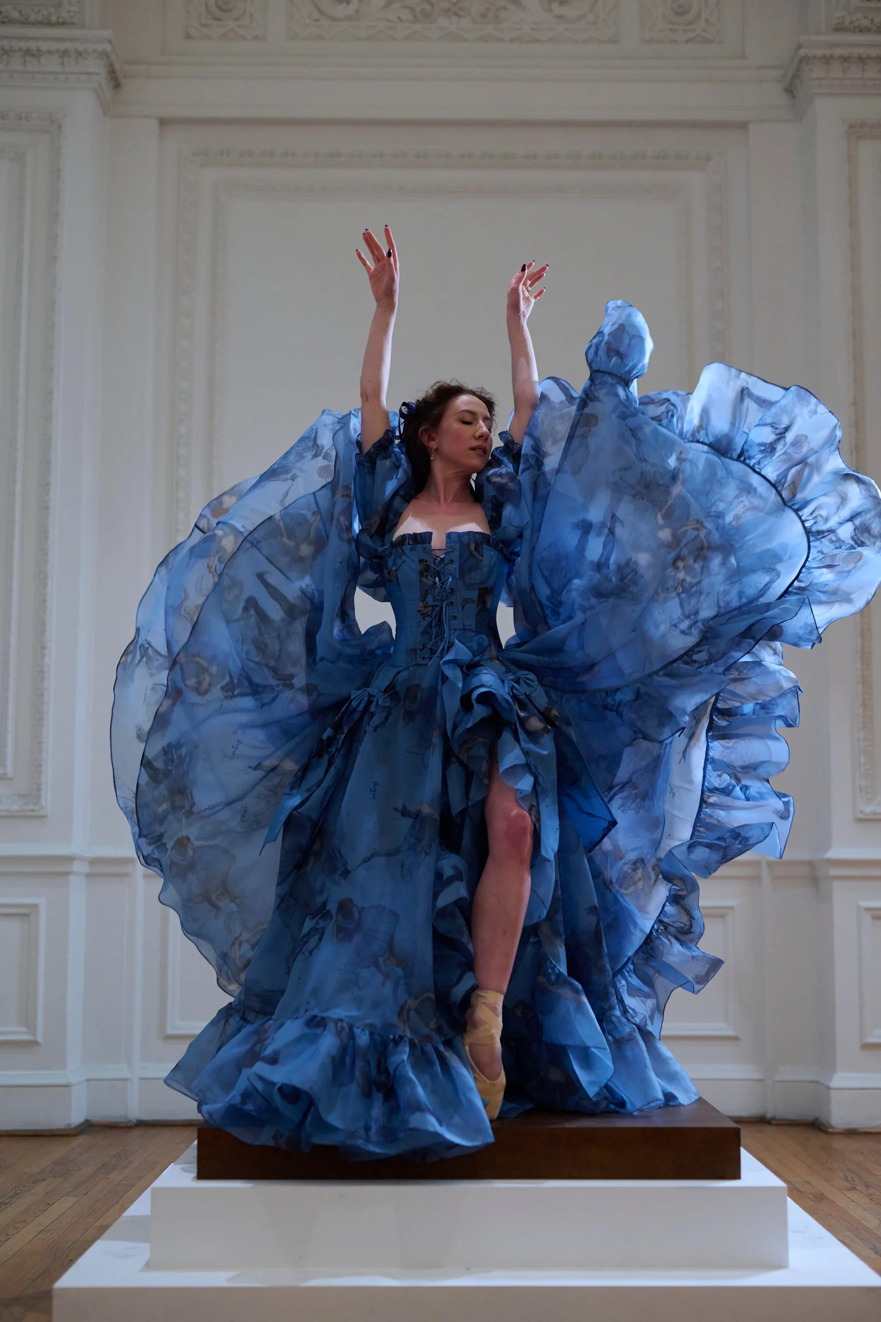 The Blue Dancer In Bloom Gown sold by Selkie