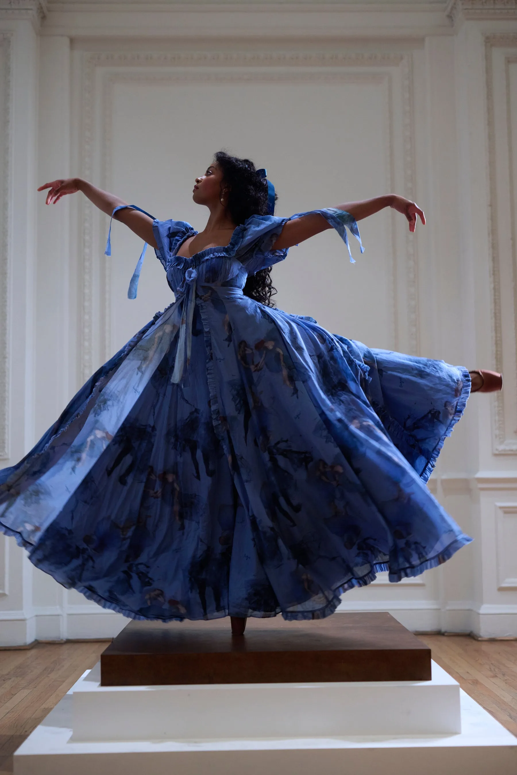 The Blue Dancer Oracle Gown sold by Selkie