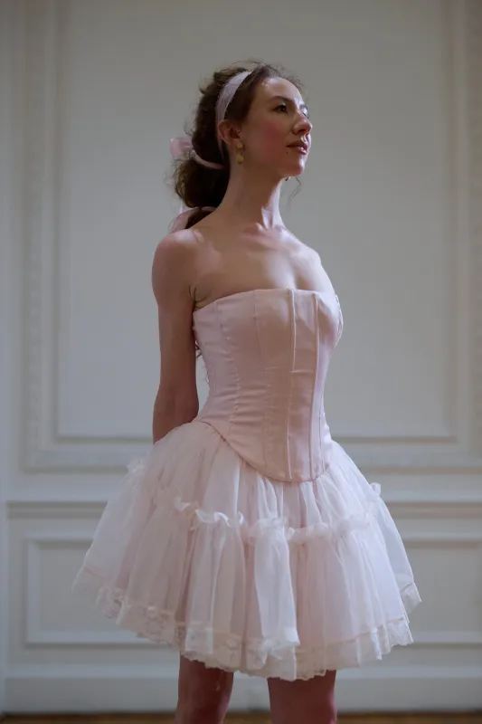 The Silk Ballet Corset sold by Selkie