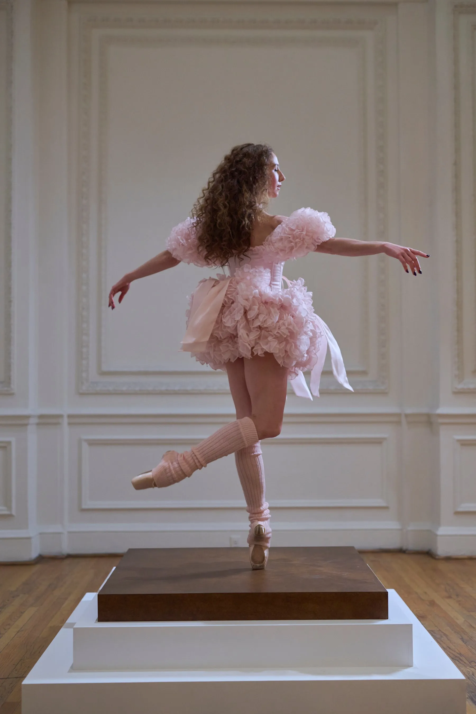 En Pointe Silk Paris Corset sold by Selkie product image thumbnail 3