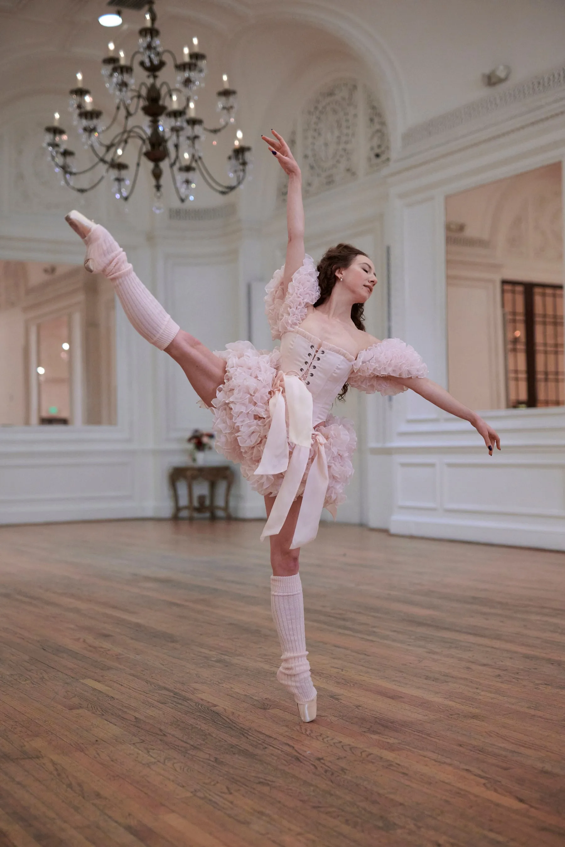 En Pointe Silk Paris Corset sold by Selkie product image thumbnail 2