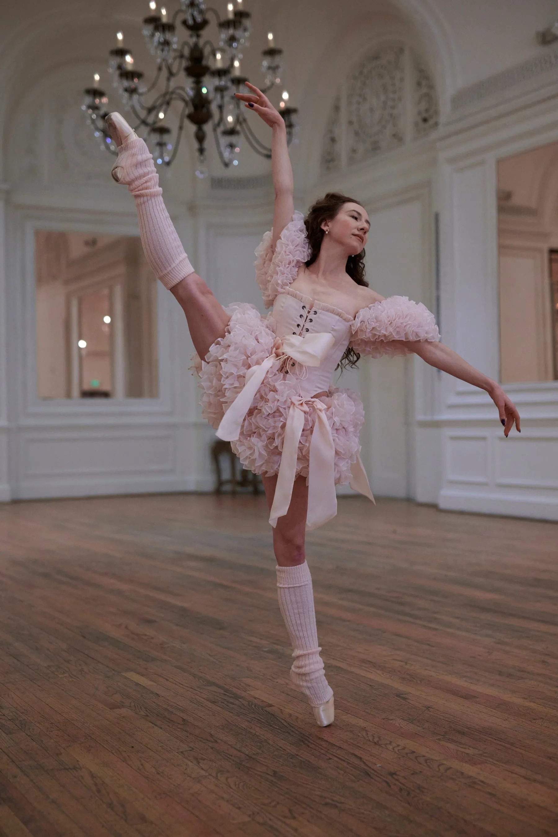 En Pointe Silk Paris Corset sold by Selkie product image thumbnail 4