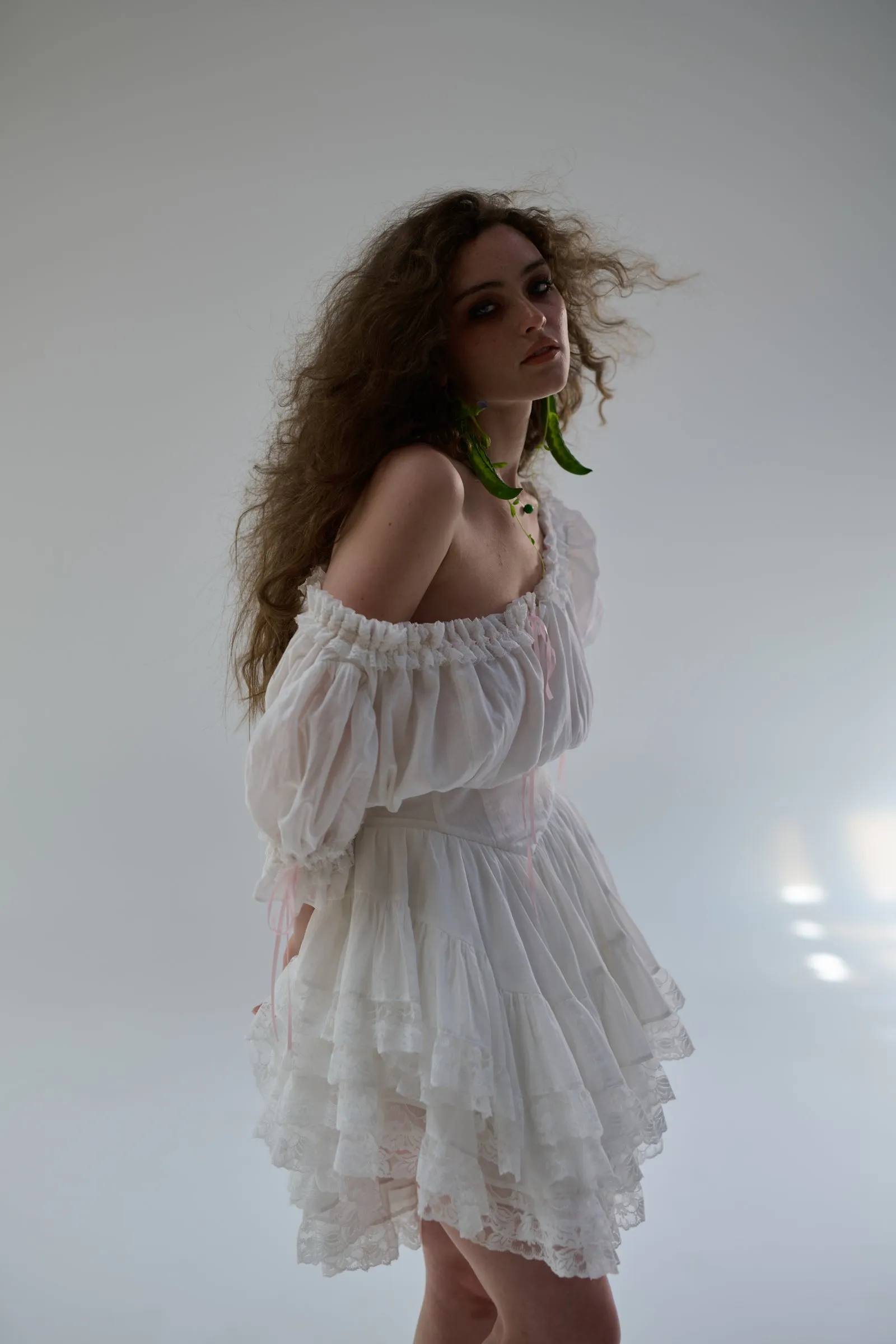 The Ivory Shipwrecked Dress sold by Selkie product image thumbnail 4