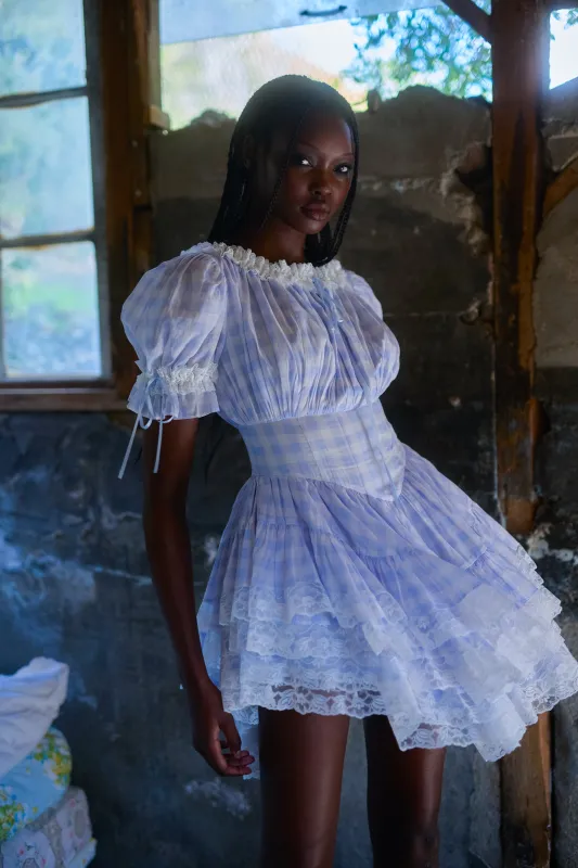 The Dairy Gingham Shipwrecked Dress sold by Selkie