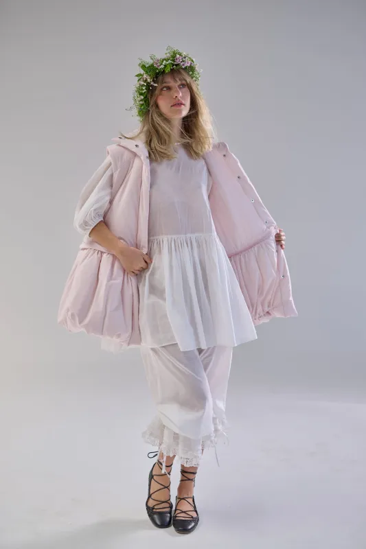 En Pointe Puffer Vest sold by Selkie