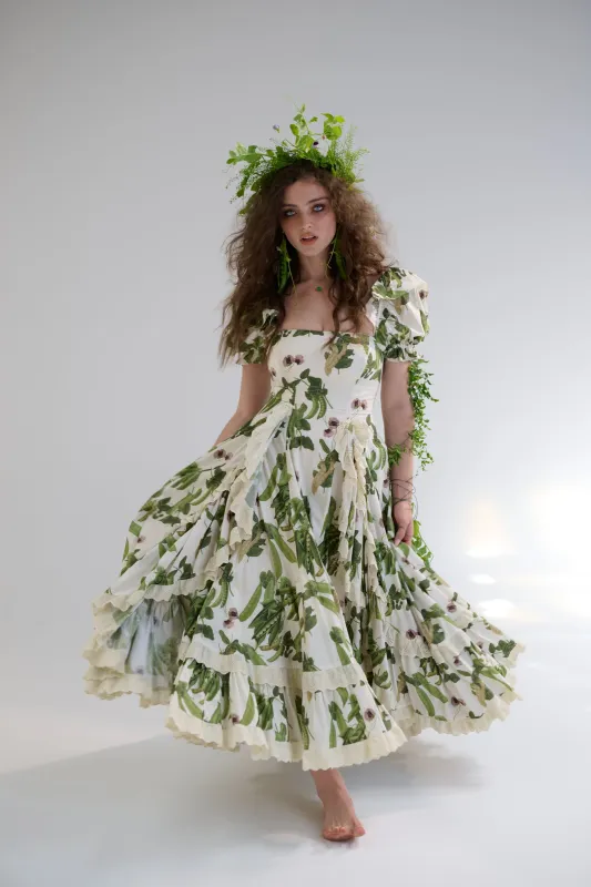 The Princess & The Pea Sonnet Dress made by Selkie