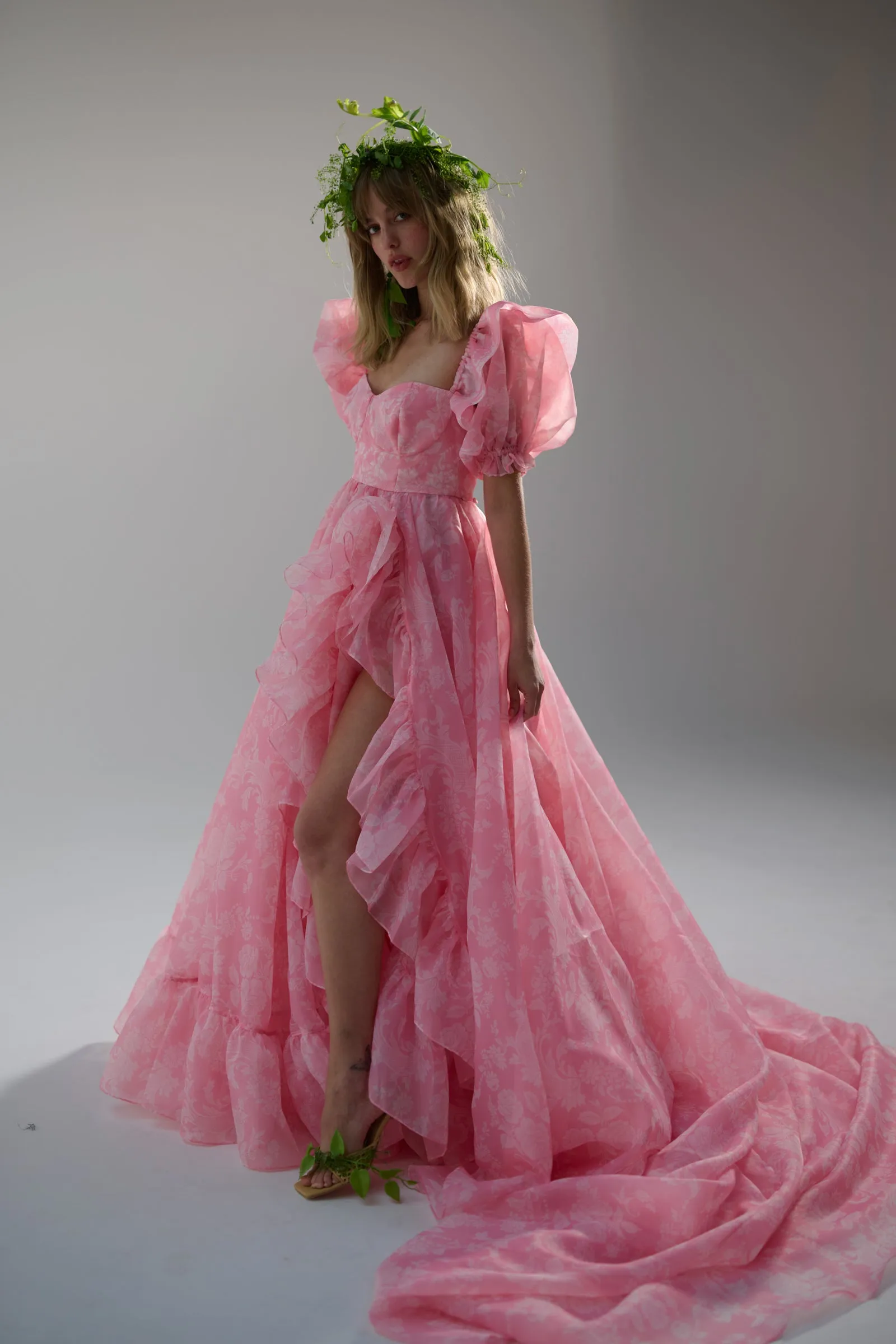 The Pink In Paris In Bloom Gown sold by Selkie product image thumbnail 2