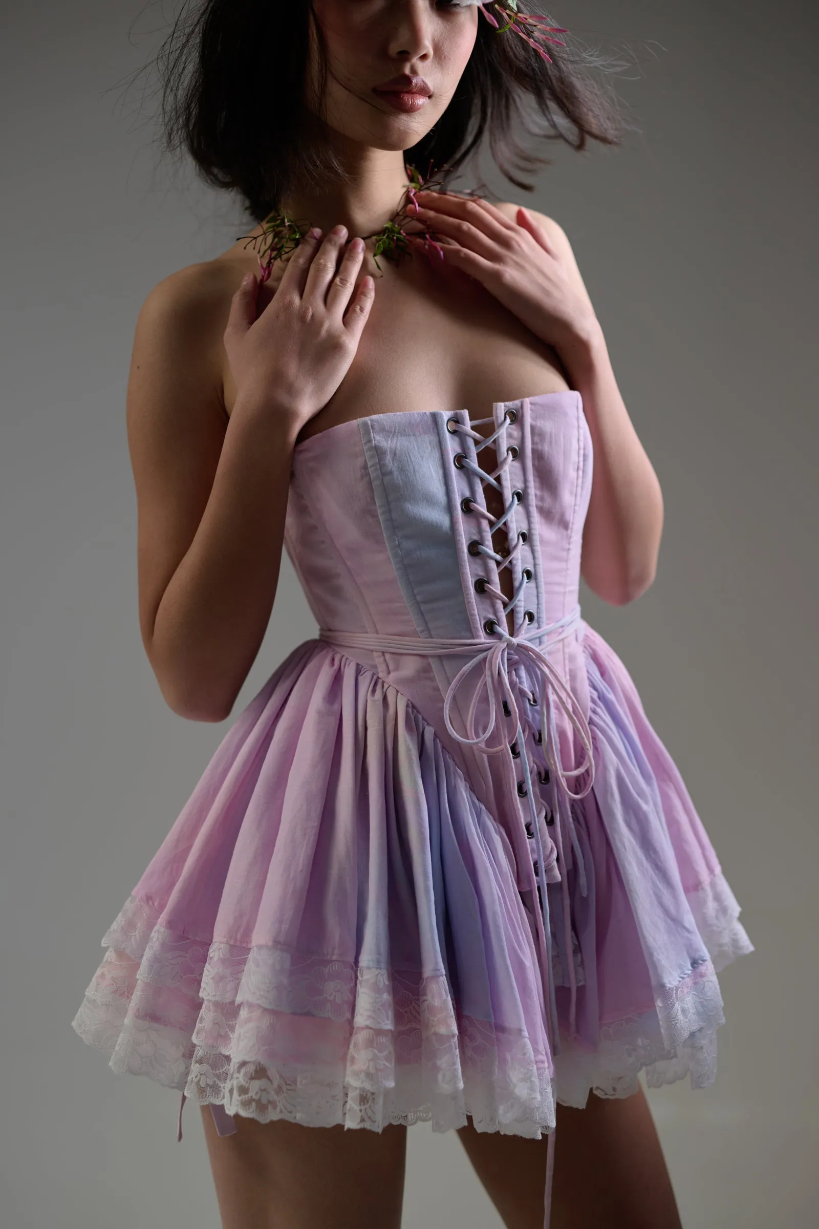 Shine Victorian Corset sold by Selkie product image thumbnail 3